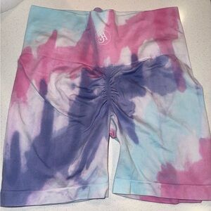 Tie-Dye Biker Shorts